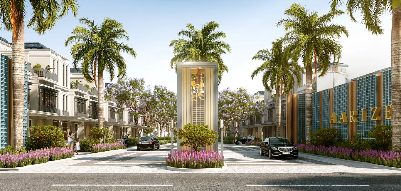 entrance of residential plot in Karnal